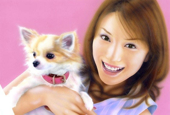 �l���̊G�i�l����j�^Figure painting�FYuri Ebihara�^�G�r�����iwith �`�����j��傌��F��(1)