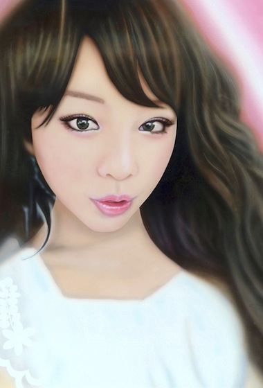 �l���̊G�i�l����j�^Figure painting�FMayuka