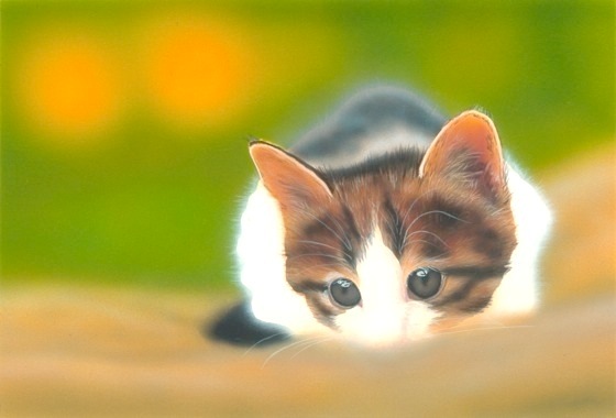 �q�L�̊G�F�n���^�[�ɂ��