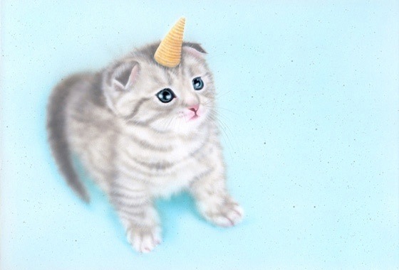 �q�L�̊G�F��ɂ�񂱁F�`���̃��j���R�[���l�ɓ����ɂ�񂱁B