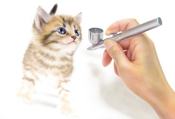 �q�L�̊G�^Making