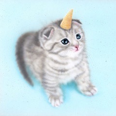 �q�L�̊G�F��ɂ�񂱁F�`���̃��j���R�[���l�ɓ����ɂ�񂱁B